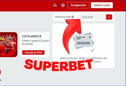 Verificare bilet Superbet